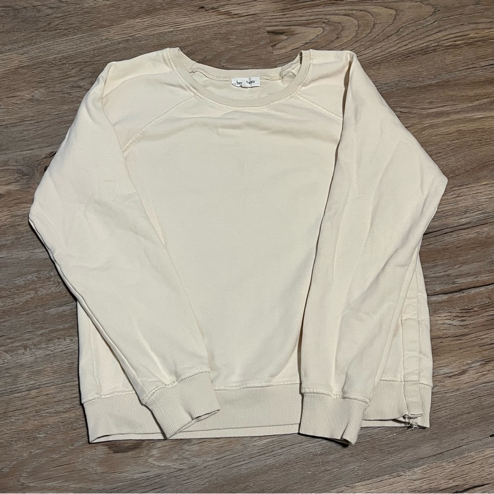 Heartloom Cream Sweatshirt